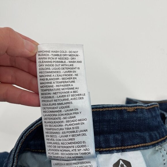 Levi's 415 Classic Boot Blue Bootcut High Rise Jeans Womens Size 24W Stretch - Picture 8 of 11